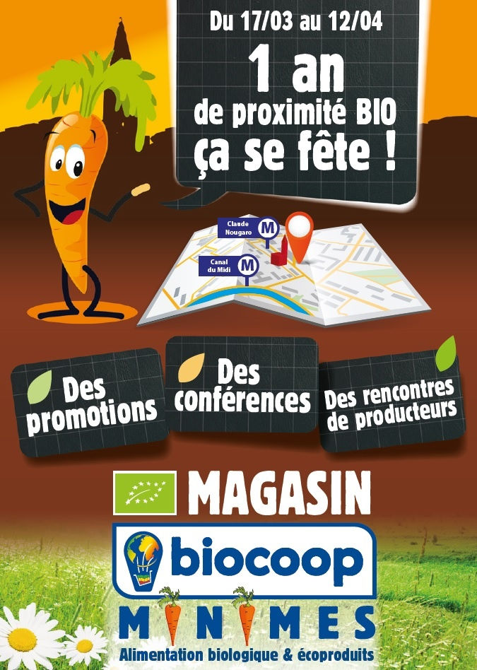 1 an de proximité bio ça se fête !!